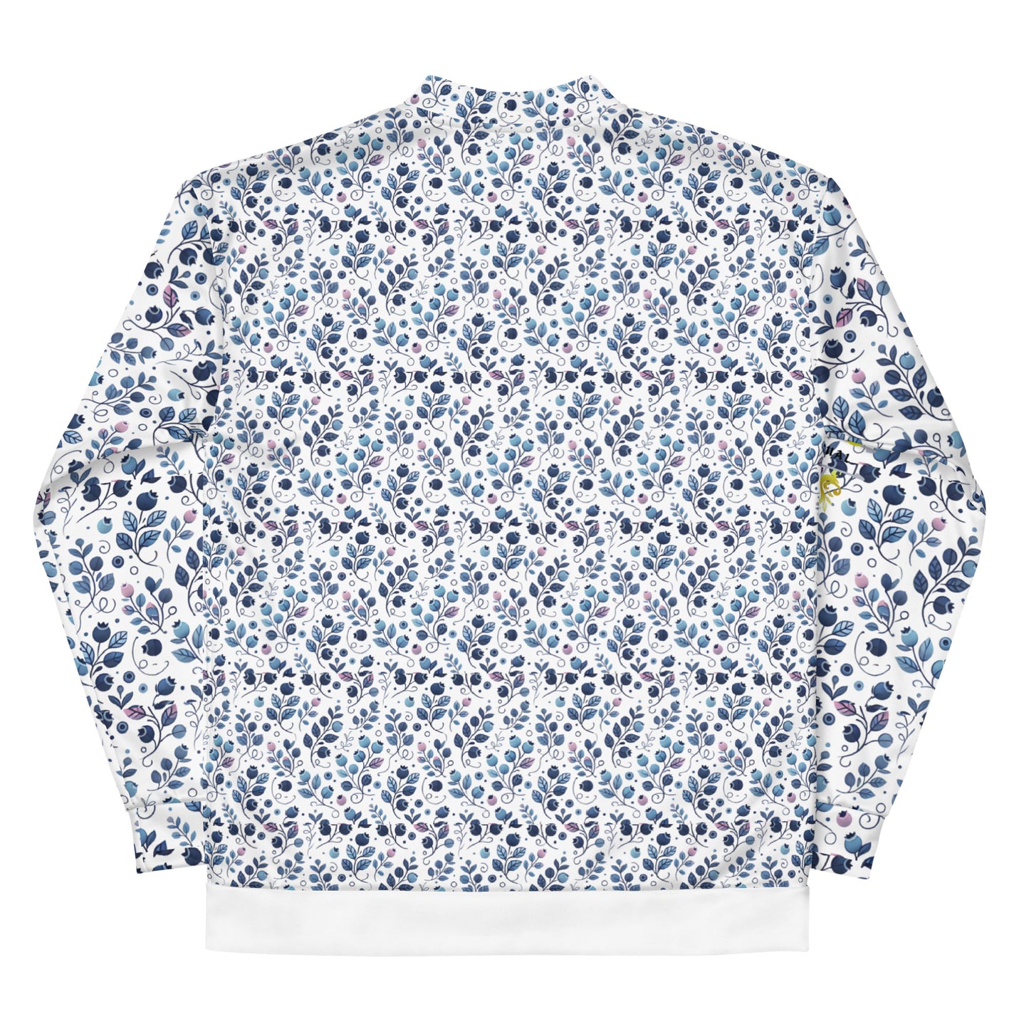 Frosted Flora Bomber Jacket
