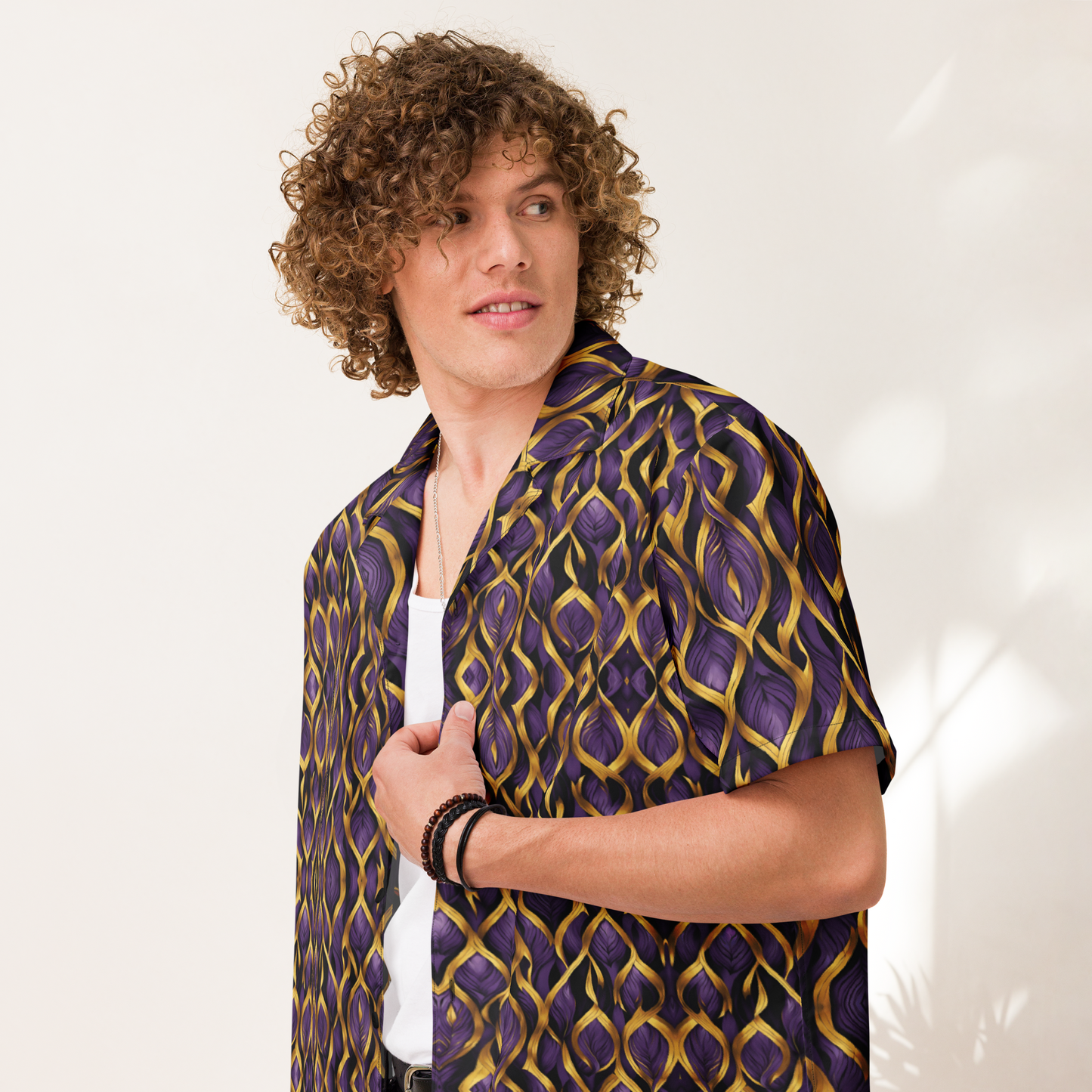Waves Button-Up in 2XS - Recycled Fabric