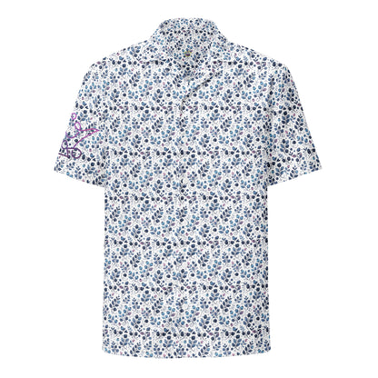 Blueberry Breeze Button-Up